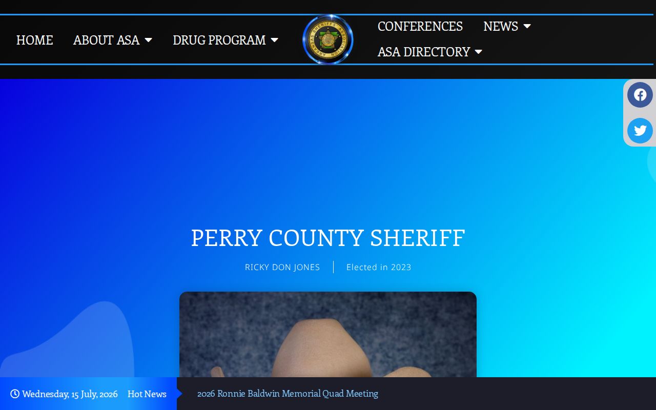 Perry County criminal history sheriff and jail profile